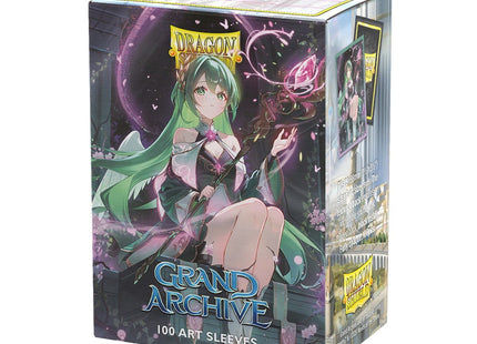 Gamers Guild AZ Dragon Shield Dragon Shield Sleeves: Standard Matte Dual Art Grand Archive - Ariel Archangel of Natura 100ct (Pre-Order) Southern Hobby