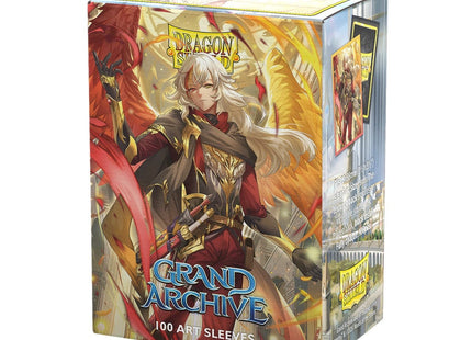 Gamers Guild AZ Dragon Shield Dragon Shield Sleeves: Standard Matte Dual Art Grand Archive - Azrael Archangel of Materia 100ct (Pre-Order) Southern Hobby