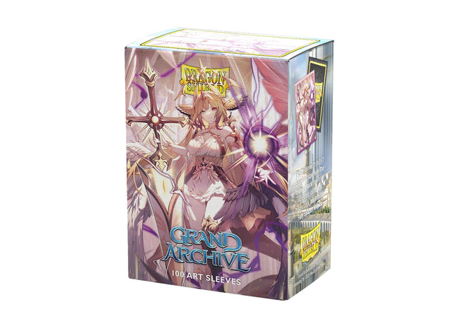 Gamers Guild AZ Dragon Shield Dragon Shield Sleeves: Standard Matte Dual Art Grand Archive - Haniel Archangel of Spectra 100ct (Pre-Order) Southern Hobby