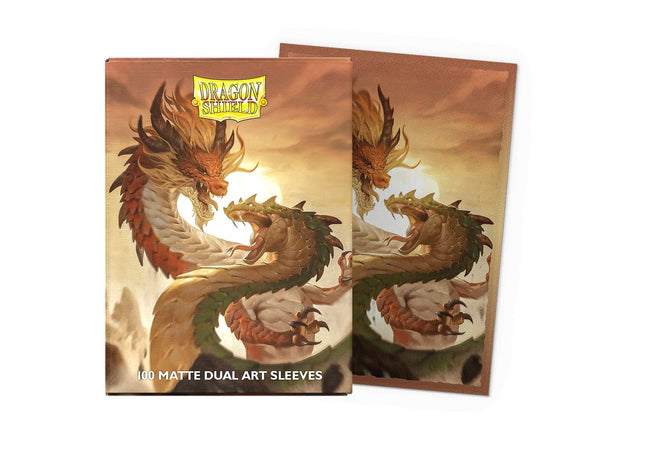 Gamers Guild AZ Dragon Shield Dragon Shield Sleeves: Standard Matte Dual Art - Year of the Wood Snake 2025 100CT Southern Hobby