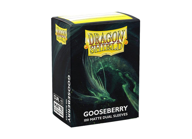 Gamers Guild AZ Dragon Shield Dragon Shield Sleeves: Standard Matte Dual - Gooseberry 100CT Southern Hobby