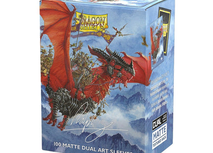 Gamers Guild AZ Dragon Shield Dragon Shield Sleeves: Standard Matte Dual Signature Series - The Raid 100ct (Pre-Order) Southern Hobby