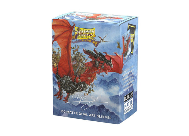 Gamers Guild AZ Dragon Shield Dragon Shield Sleeves: Standard Matte Dual Signature Series - The Raid 100ct (Pre-Order) Southern Hobby