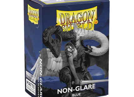 Gamers Guild AZ Dragon Shield Dragon Shield Sleeves: Standard Matte Non-Glare Blue 100CT Southern Hobby
