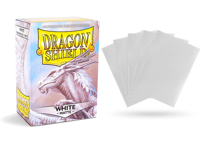 Gamers Guild AZ Dragon Shield Dragon Shield: Sleeves - White Southern Hobby