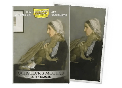 Gamers Guild AZ Dragon Shield Dragon Shield: Standard Classic Art Dragons in Art - Whistler's Mother 100CT Southern Hobby