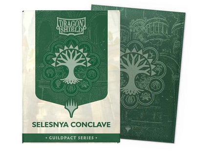 Gamers Guild AZ Dragon Shield Dragon Shield: Standard Matte Dual Art: Magic the Gathering Guildpact Series - Selesnya Conclave 100ct (Pre-Order) GTS