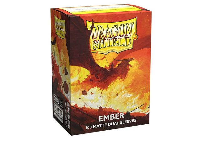 Gamers Guild AZ Dragon Shield Dragon Shield: Standard Matte Dual - Ember 100CT Southern Hobby