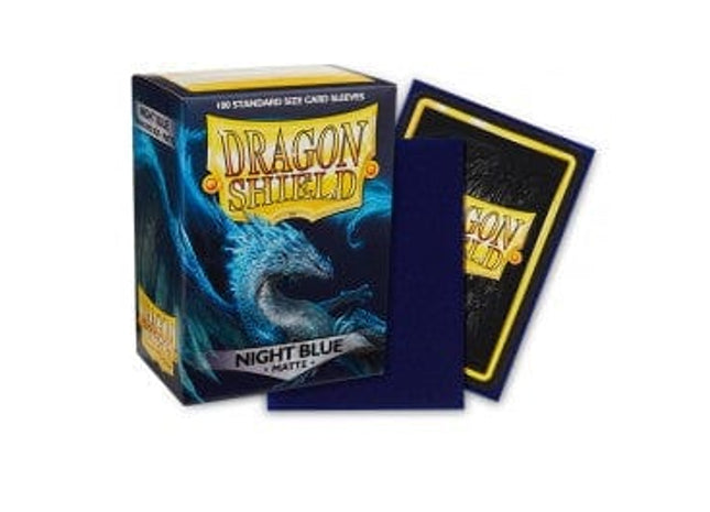Gamers Guild AZ Dragon Shield Dragon Shield: Standard Matte - Night Blue 100CT Southern Hobby