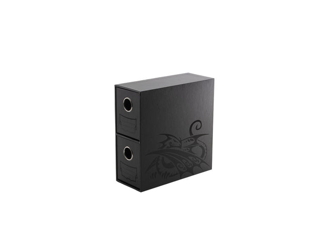 Gamers Guild AZ Dragon Shield Dragon Shield Storage: Fortress Card Drawers Verticle 2 - Black (Pre-Order) Southern Hobby