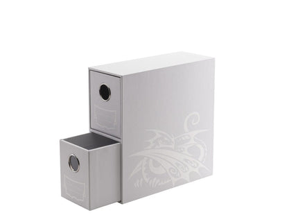Gamers Guild AZ Dragon Shield Dragon Shield Storage: Fortress Card Drawers Verticle 2 - White (Pre-Order) Southern Hobby