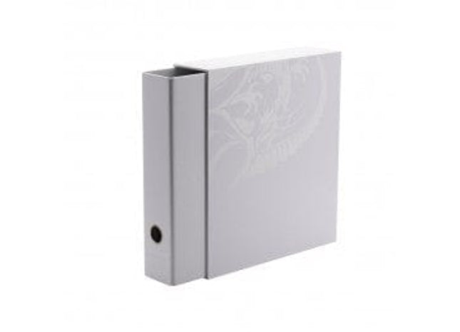 Gamers Guild AZ Dragon Shield Dragon Shield Storage: Sanctuary Slipcase Binder - White Southern Hobby