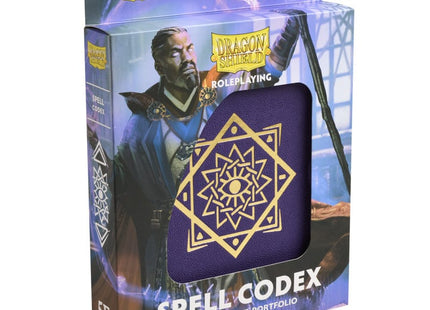 Gamers Guild AZ Dragon Shield RPG Dragon Shield: Roleplaying - Spell Codex Arcane Purple Southern Hobby