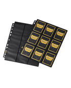 Gamers Guild AZ Dragon Shield Sleeves Dragon Shield Sleeves: 18-Pocket Pages Non-Glare (50) GTS