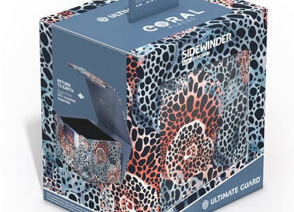 Gamers Guild AZ Dragon Shield Ultimate Guard: Sidewinder 133+ Xenoskin 2025 Exclusive "Coral Places" - Twilight Tide Southern Hobby