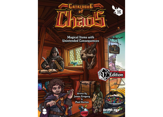 Gamers Guild AZ Driftforge Games Catalogue of Chaos: Edition 1 - Magical Items with Unintended Consequences (Pre-Order) AGD