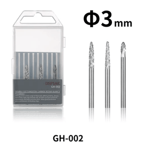 Gamers Guild AZ DSPIAE DSPIAE: GH-002 Double Cut Tungsten Carbide Rotary Burr*3 (Pre-Order) LSG
