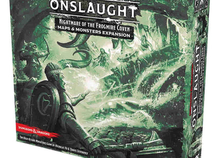 Gamers Guild AZ Dungeons And Dragons: Onslaught: Maps And Monsters Expansion: Nightmare Of The Frogmire Coven (Pre-Order) Gamers Guild AZ