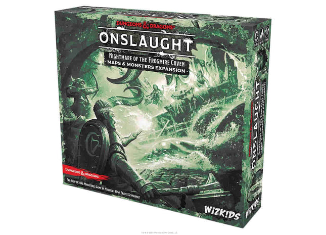 Gamers Guild AZ Dungeons And Dragons: Onslaught: Maps And Monsters Expansion: Nightmare Of The Frogmire Coven (Pre-Order) Gamers Guild AZ