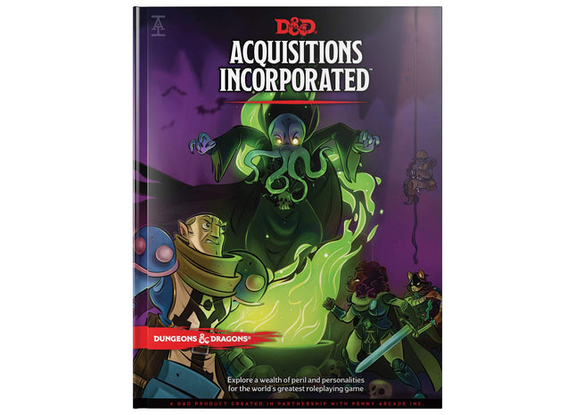 Gamers Guild AZ Dungeons & Dragons D&D 5th Edition: Acquisitions Incorporated Book Southern Hobby