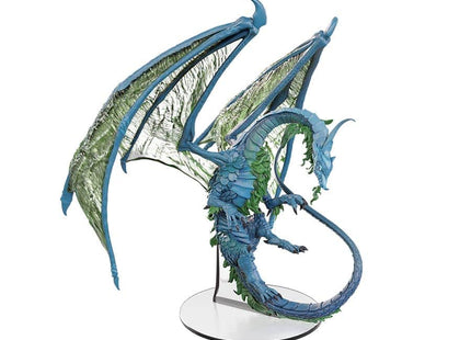 Gamers Guild AZ Dungeons & Dragons D&D Icons of the Realm: Adult Moonstone Dragon Premium Figure GTS