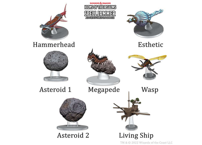 Gamers Guild AZ Dungeons & Dragons D&D Icons of the Realm: Spelljammer Asteroid Encounters Southern Hobby