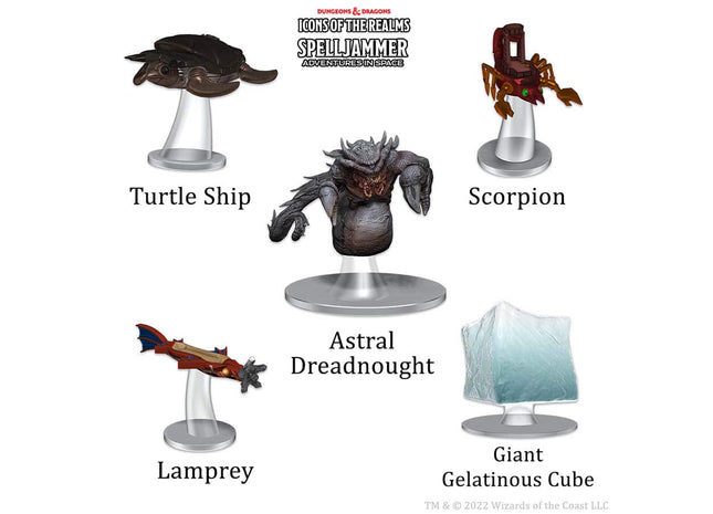 Gamers Guild AZ Dungeons & Dragons D&D Icons of the Realm: Spelljammer Attacks From Deep Space Southern Hobby