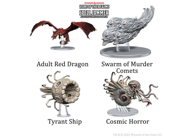 Gamers Guild AZ Dungeons & Dragons D&D Icons of the Realm: Spelljammer Threats from the Cosmos Southern Hobby