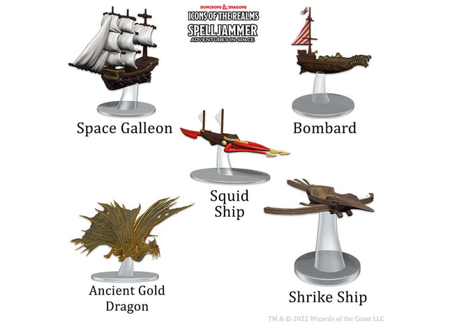 Gamers Guild AZ Dungeons & Dragons D&D Icons of the Realm: Spelljammer Welcome to Wildspace Southern Hobby