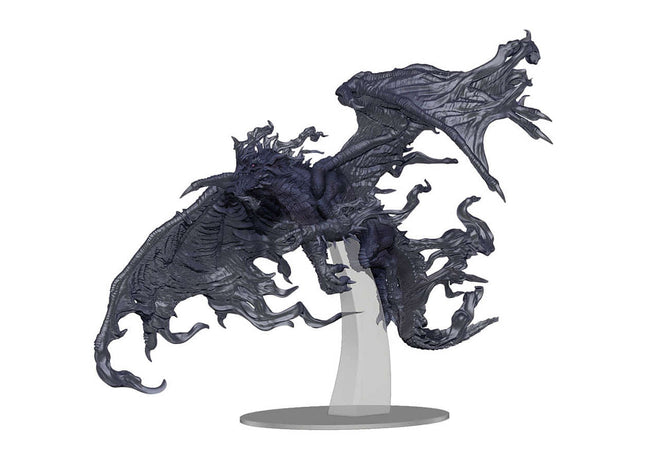 Gamers Guild AZ Dungeons & Dragons Dungeons And Dragons Miniatures: Icons Of The Realms: Adult Blue Shadow Dragon Premium Figure GTS