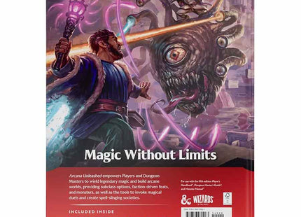 Gamers Guild AZ Dungeons & Dragons Dungeons & Dragons: Arcana Unleased (Hardcover) (Pre-Order) GTS