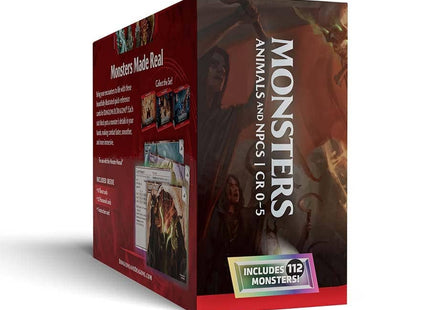 Gamers Guild AZ Dungeons & Dragons Dungeons & Dragons: Reference Cards - Monsters (Animals and NPCs) (Pre-Order) GTS
