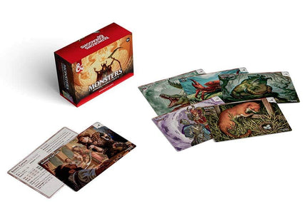 Gamers Guild AZ Dungeons & Dragons Dungeons & Dragons: Reference Cards - Monsters (Animals and NPCs) (Pre-Order) GTS