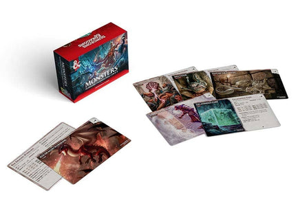 Gamers Guild AZ Dungeons & Dragons Dungeons & Dragons: Reference Cards - Monsters (Fearsome and Ferocious) (Pre-Order) GTS