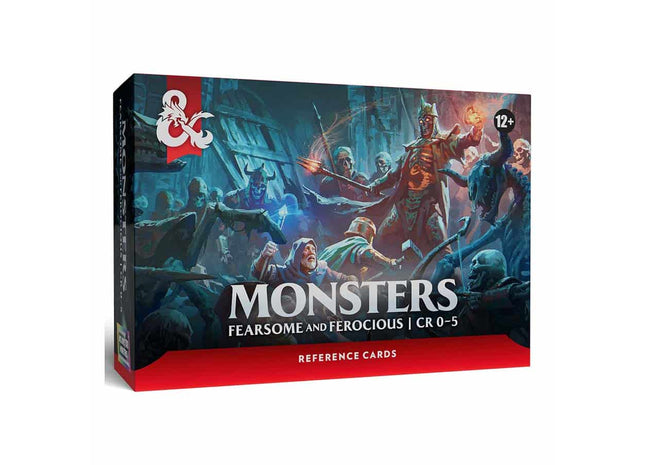 Gamers Guild AZ Dungeons & Dragons Dungeons & Dragons: Reference Cards - Monsters (Fearsome and Ferocious) (Pre-Order) GTS