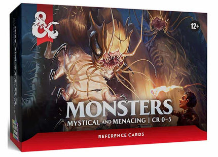 Gamers Guild AZ Dungeons & Dragons Dungeons & Dragons: Reference Cards - Monsters (Mystical and Menacing) (Pre-Order) GTS