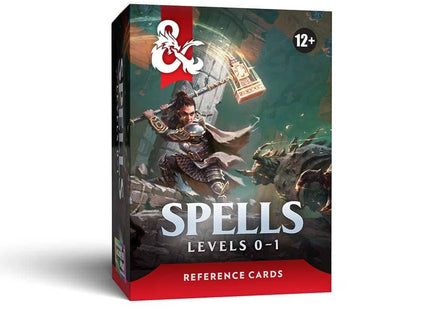 Gamers Guild AZ Dungeons & Dragons Dungeons & Dragons: Reference Cards - Spells 1 (Levels 0-1) (Pre-Order) GTS