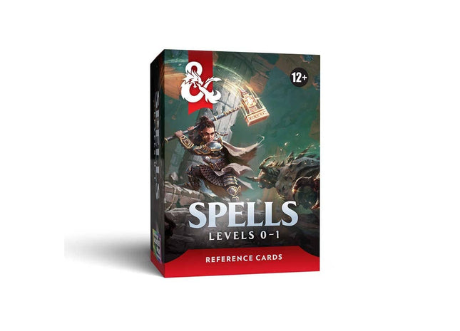 Gamers Guild AZ Dungeons & Dragons Dungeons & Dragons: Reference Cards - Spells 1 (Levels 0-1) (Pre-Order) GTS