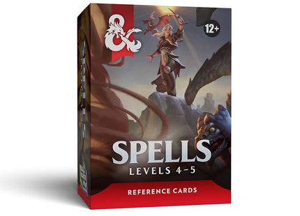 Gamers Guild AZ Dungeons & Dragons Dungeons & Dragons: Reference Cards - Spells 3 (Levels 4-5) (Pre-Order) GTS