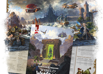 Gamers Guild AZ Dungeons & Dragons Dungeons & Dragons: World Of Warcraft - DM Screen (Pre-Order) AGD
