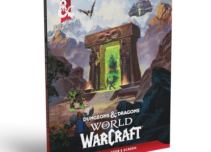 Gamers Guild AZ Dungeons & Dragons Dungeons & Dragons: World Of Warcraft - DM Screen (Pre-Order) AGD