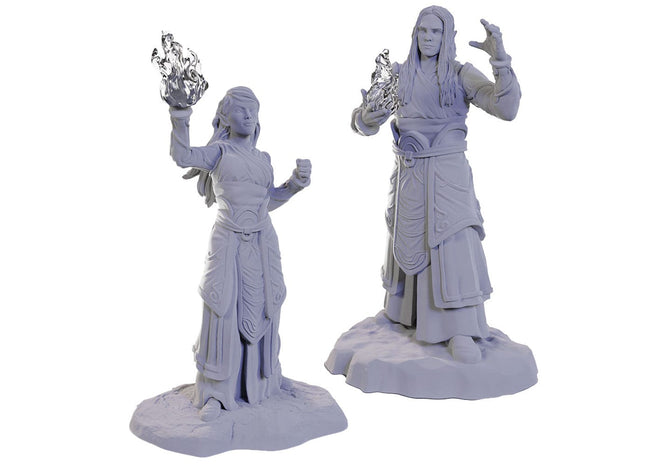 Gamers Guild AZ Dungeons & Dragons WIZ90672 - D&D Nolzur's Marvelous Miniatures: Elf Wizards GTS