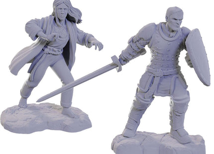 Gamers Guild AZ Dungeons & Dragons WIZ90673 - D&D Nolzur's Marvelous Miniatures: W22 Reborn Paladin And Reborn Warlock GTS