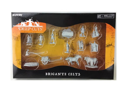 Gamers Guild AZ Dungeons & Dragons Wizkids Deep Cuts Unpainted Miniatures: W17 Brigante Celts GTS