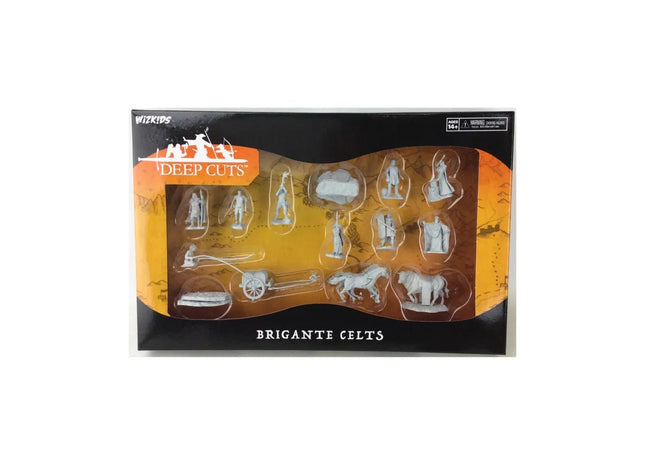 Gamers Guild AZ Dungeons & Dragons Wizkids Deep Cuts Unpainted Miniatures: W17 Brigante Celts GTS
