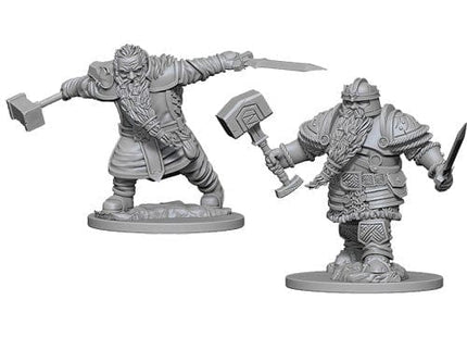 Gamers Guild AZ Dungeons & Dragons WZK72616 D&D Minis: Wave 1- Dwarf Male Fighter Southern Hobby