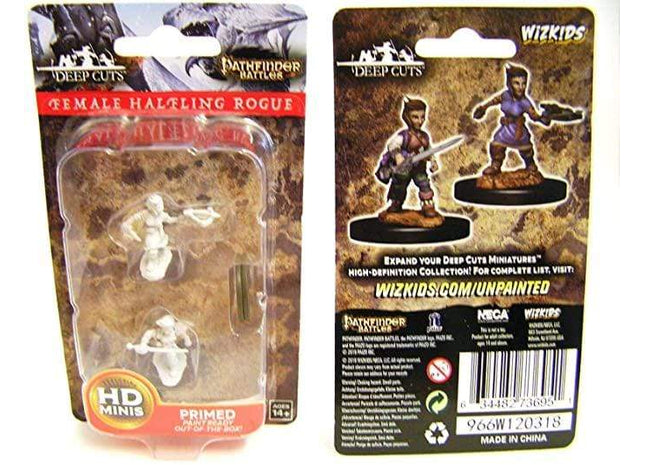 Gamers Guild AZ Dungeons & Dragons WZK72627 D&D Minis: Wave 1- Halfling Female Rogue Southern Hobby