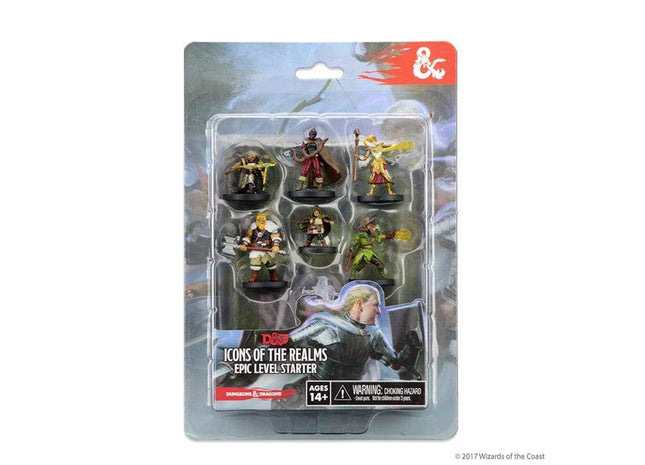 Gamers Guild AZ Dungeons & Dragons WZK72779 D&D Icons of the Realms: Epic Level Starter Set Southern Hobby