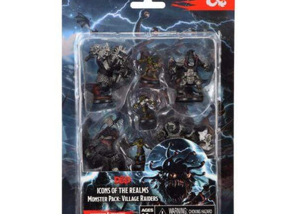 Gamers Guild AZ Dungeons & Dragons WZK72929 D&D Icons of the Realms: Village Raiders Monster Pack Southern Hobby