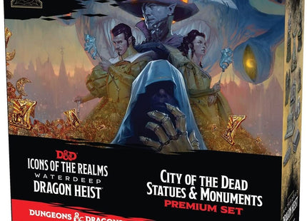 Gamers Guild AZ Dungeons & Dragons WZK73112 D&D Icons of the Realms: Set 9- Waterdeep Dragon Heist- Incentive- City of the Dead Southern Hobby